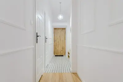 Plan piętra w obiekcie Cozy City Center Apartment in Warszawa