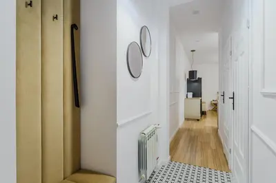 Plan piętra w obiekcie Cozy City Center Apartment in Warszawa