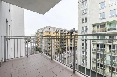 Balkon lub taras w obiekcie P&O Apartments Stegny - Mokotów