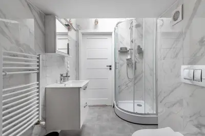 Łazienka w obiekcie Close-Urban Chic - Praga Północ - Warsaw Stays&Marcinkowskiego 1