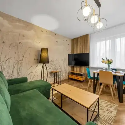 Warsaw Central Apt - Balcony