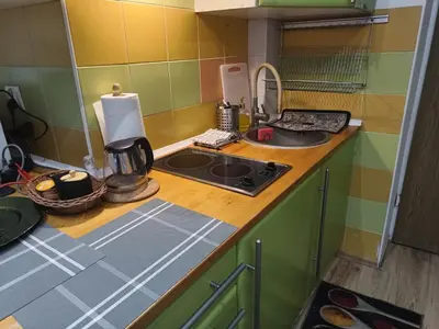 Kuchnia lub aneks kuchenny w obiekcie Studio Miodowa