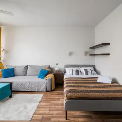 Stay with Friends in Warsaw Apartment by BookingHost