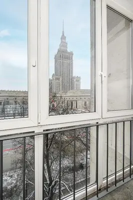Budynek, w którym mieści się apartament
