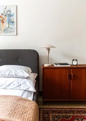 Łóżko lub łóżka w pokoju w obiekcie Urban Grey Essence Apartment