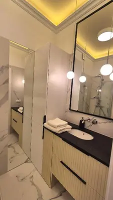 Łazienka w obiekcie Apt Ligocka Premium - Apartamenty Wypoczynkowe