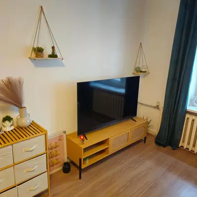 Telewizja i/lub zestaw kina domowego w obiekcie Smulikowskiego Flat 25