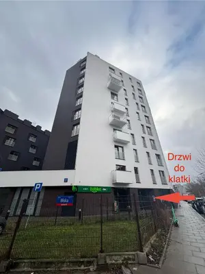 Budynek, w którym mieści się apartament