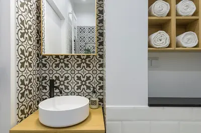 Łazienka w obiekcie Bon Voyage Apartment Ochota