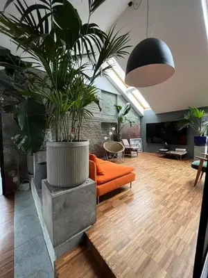 Część wypoczynkowa w obiekcie Apartament Centrum Warszawa 120 m