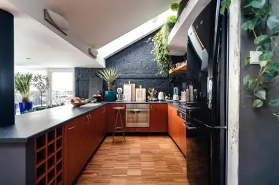 Kuchnia lub aneks kuchenny w obiekcie Apartament Centrum Warszawa 120 m