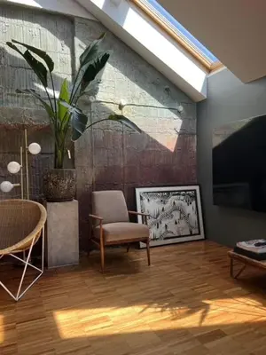 Telewizja i/lub zestaw kina domowego w obiekcie Apartament Centrum Warszawa 120 m