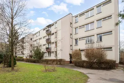 Budynek, w którym mieści się apartament
