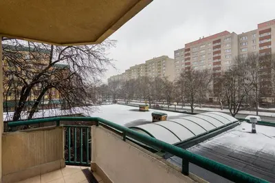 Balkon lub taras w obiekcie Creme de la Creme 2 Bedroom Apartment Mokotow