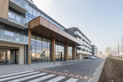 Budynek, w którym mieści się apartament