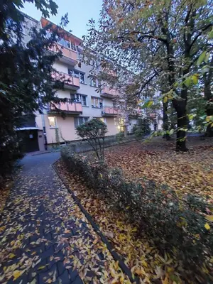 Budynek, w którym mieści się apartament