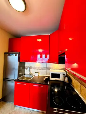 Kuchnia lub aneks kuchenny w obiekcie LUX apartament