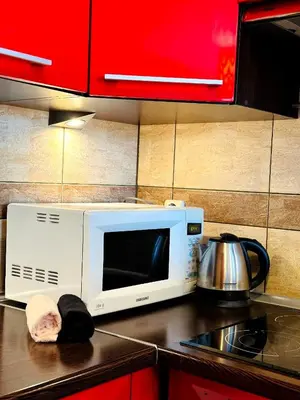 Kuchnia lub aneks kuchenny w obiekcie LUX apartament