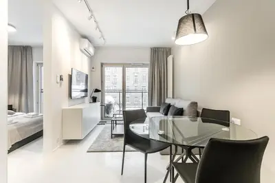 Część wypoczynkowa w obiekcie P&O Apartments Mennica Residence III