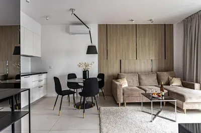 Część wypoczynkowa w obiekcie P&O Apartments Mennica Residence VII