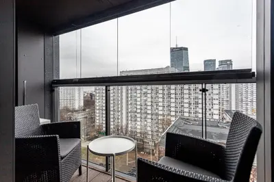 Część wypoczynkowa w obiekcie P&O Apartments Mennica Residence VIII