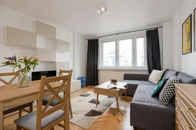 Część wypoczynkowa w obiekcie ShortStayPoland Twarda B35