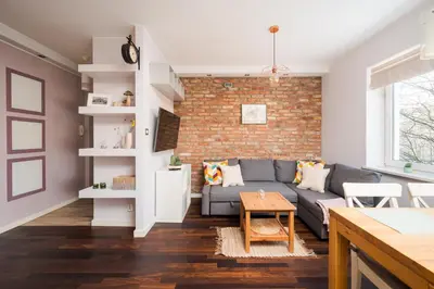 Część wypoczynkowa w obiekcie Elektoralna Charming Apartment by BookingHost