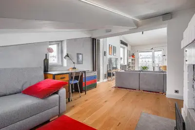 Część wypoczynkowa w obiekcie P&O Apartments Chmielna