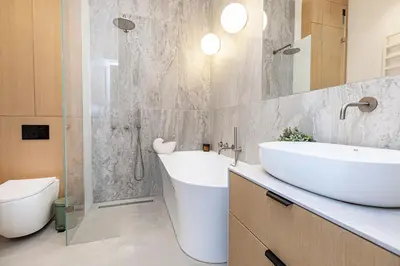 Łazienka w obiekcie Boya Żeleńskiego 4A - Better Rental