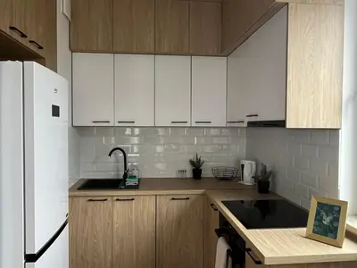 Kuchnia lub aneks kuchenny w obiekcie Rental Apartments Jutrzenki