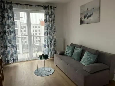Część wypoczynkowa w obiekcie Rental Apartments Jutrzenki