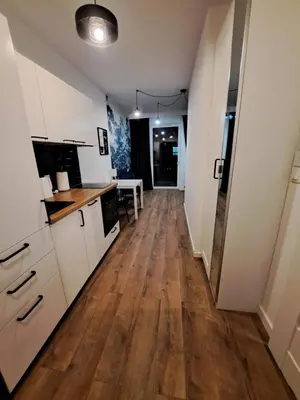 Kuchnia lub aneks kuchenny w obiekcie Chillout Apartment GIS17 - free parking