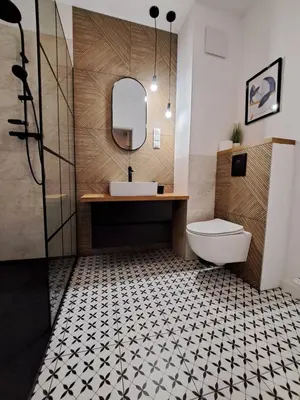 Łazienka w obiekcie Chillout Apartment GIS17 - free parking
