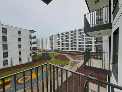 Budynek, w którym mieści się apartament