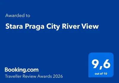 Certyfikat, podpis lub inny dokument wystawiony w obiekcie Stara Praga City River View