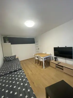 Telewizja i/lub zestaw kina domowego w obiekcie Rooms in Warsaw - G39