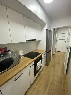 Kuchnia lub aneks kuchenny w obiekcie Rooms in Warsaw - G39