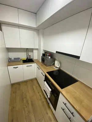 Kuchnia lub aneks kuchenny w obiekcie Rooms in Warsaw - G39