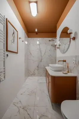 Łazienka w obiekcie Luksusowy apartament z sauną - Stary Mokotów