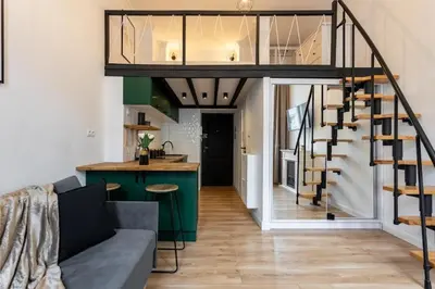 Plan piętra w obiekcie Urban Apartments- Stylish & Elegant in the Heart of Warsaw - Zlota