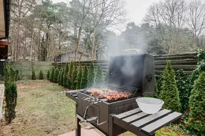 Sprzęt do grillowania w willi