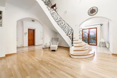 Plan piętra w obiekcie Lumina luxury house in Warsaw