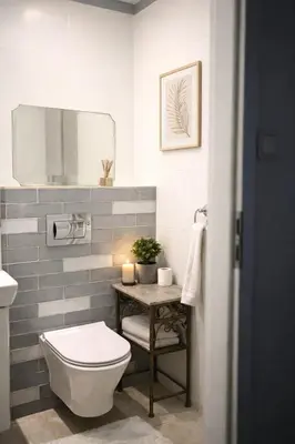 Łazienka w obiekcie Apartments pry metro Świętokrzyska