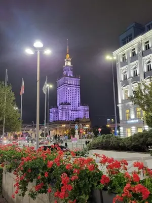 Budynek, w którym mieści się apartament