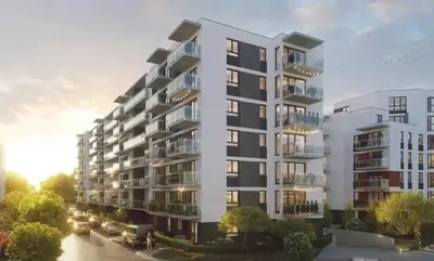 Plan piętra w obiekcie Mieszkanie Panorama Warsaw View