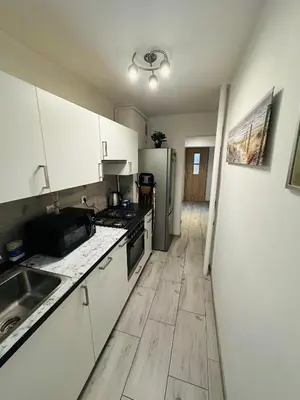 Kuchnia lub aneks kuchenny w obiekcie Wola Ratusz Rooms
