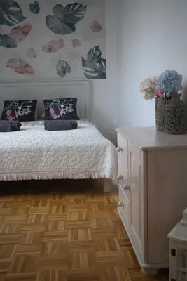 Łóżko lub łóżka w pokoju w obiekcie Poczuj się jak w domu! by VAYA STAYS