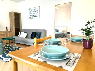Część wypoczynkowa w obiekcie Real Life Apartament