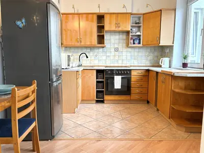 Kuchnia lub aneks kuchenny w obiekcie Real Life Apartament
