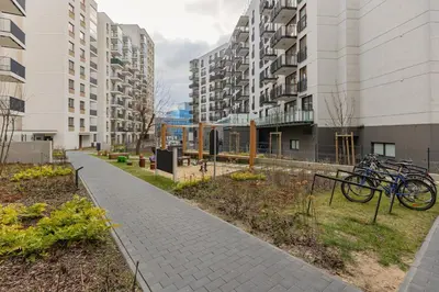 Rowery dostępne w obiekcie Stylish Apartment Zdziechowskiego with Parking & Home Office by Noclegi Renters lub w pobliżu